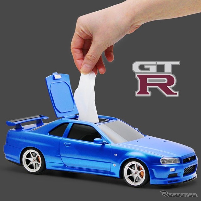 日産『GT-R』(BNR34)のウェットティッシュケース