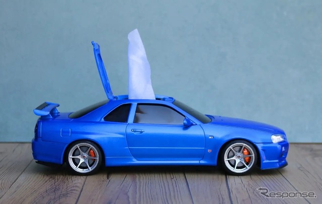 日産『GT-R』(BNR34)のウェットティッシュケース