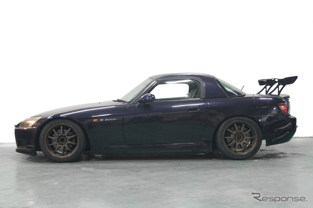 SpecSR　S2000装着例（全下げ時：フロント 55mmダウン / リア 67mmダウン）