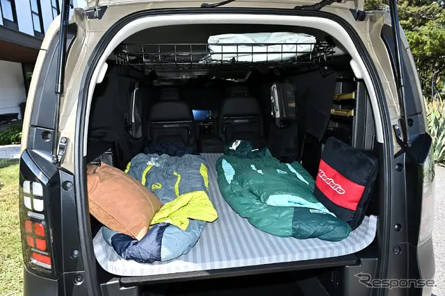 車中泊仕様のe:HEV CROSSTAR