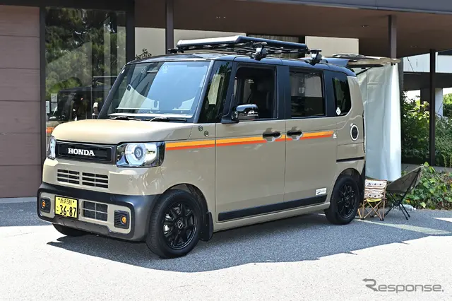 デイキャンプ仕様のN-BOX JOY