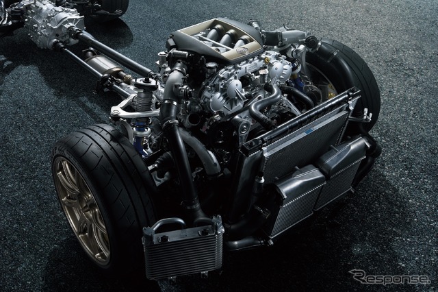 日産 GT-RのVR38DETT型エンジン