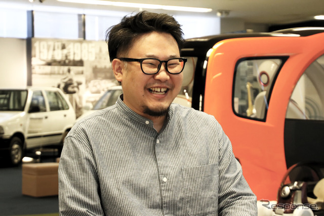 スズキ商品企画本部四輪デザイン部エクステリアグループ係長の石川猛さん