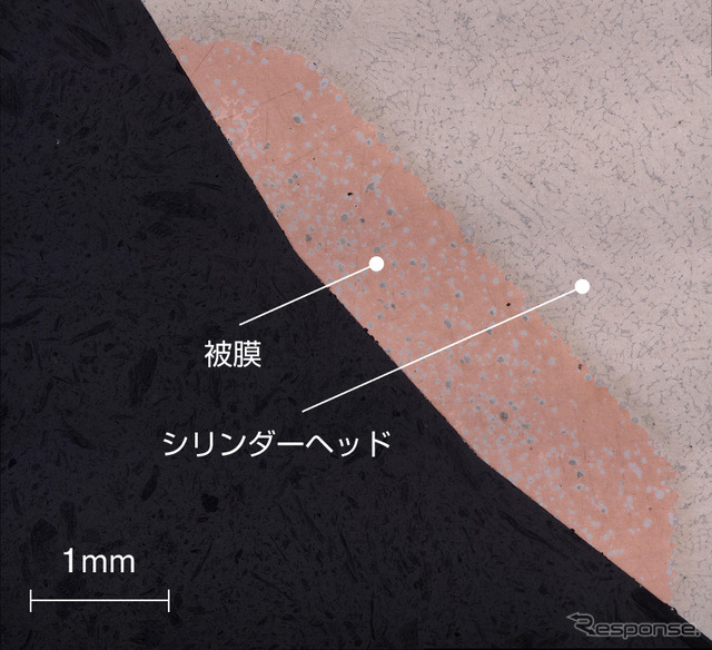 コールドスプレー工法を用いたバルブシートを、新開発のe-POWERエンジンに採用