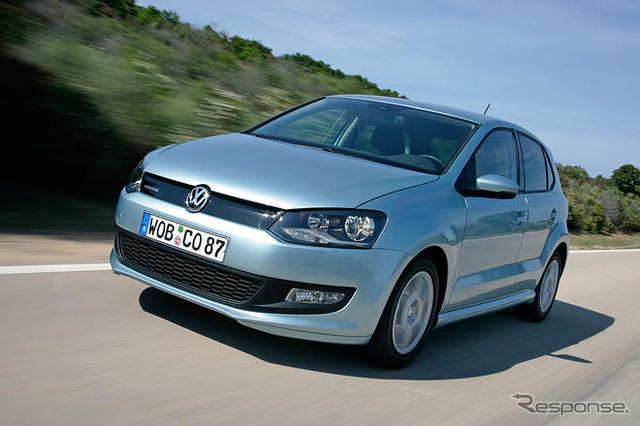 VW ポロ ブルーモーション市販仕様…燃費性能30.3km/リットル!