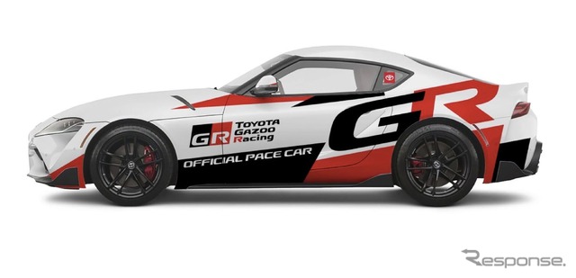 トヨタGRスープラのNASAチャンピオンシップ公式ペースカー