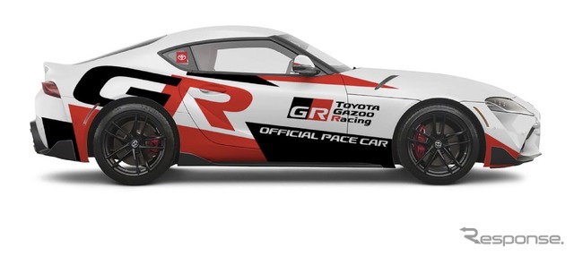 トヨタGRスープラのNASAチャンピオンシップ公式ペースカー