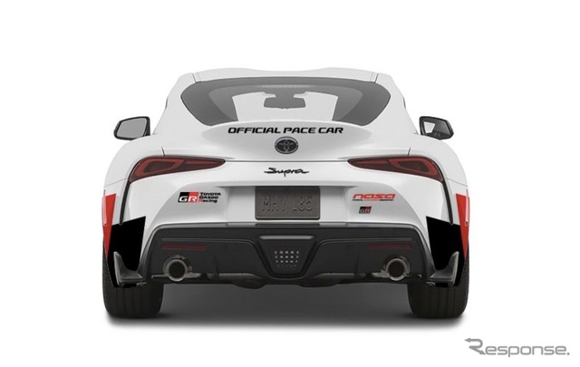 トヨタGRスープラのNASAチャンピオンシップ公式ペースカー