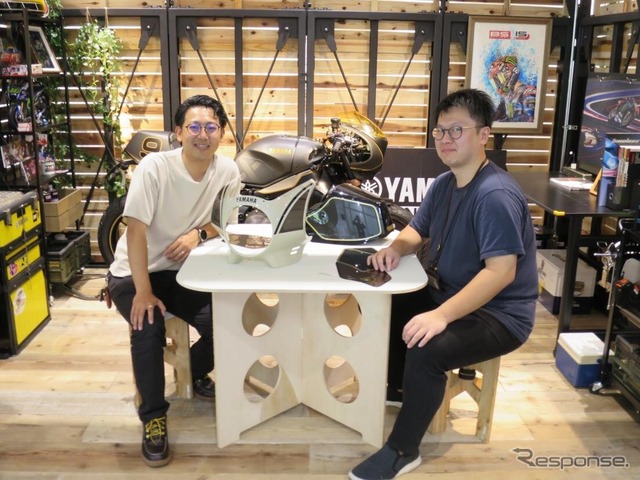 田中さん(左)と里中さん(右)は、「自信をもって送り出せる」と胸を張る