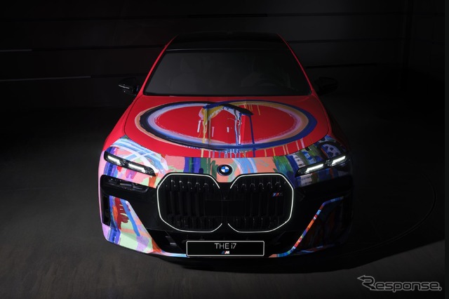BMW i7のアートカー