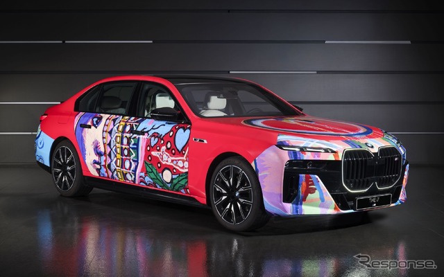 BMW i7のアートカー