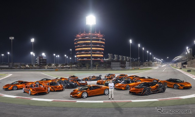 マンスール・オジェ氏が保有するマクラーレンのスーパーカーコレクション