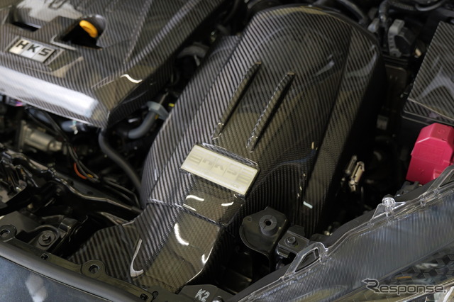 コールドエアインテークキット装着例