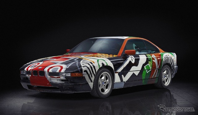 1995年のデイヴィッド・ホックニーのBMW 「850 CSi」