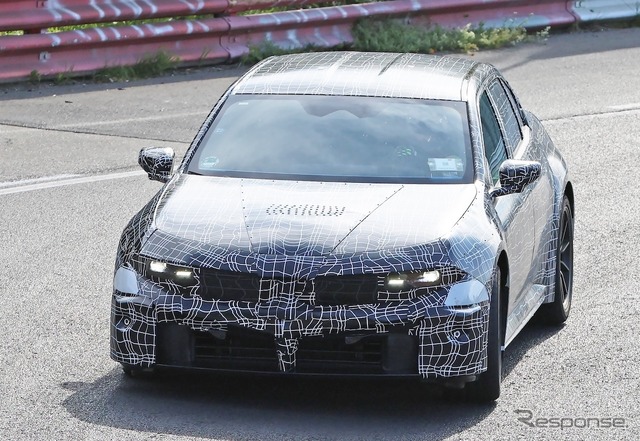 BMW M3 EV版のプロトタイプ