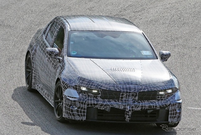 BMW M3 EV版のプロトタイプ
