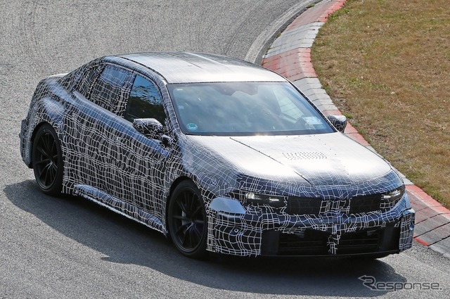 BMW M3 EV版のプロトタイプ