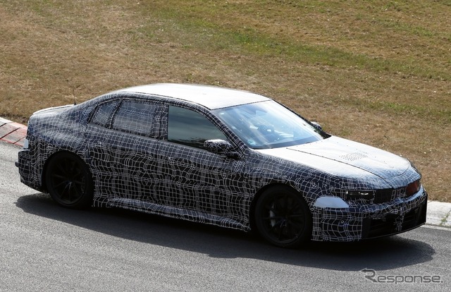 BMW M3 EV版のプロトタイプ