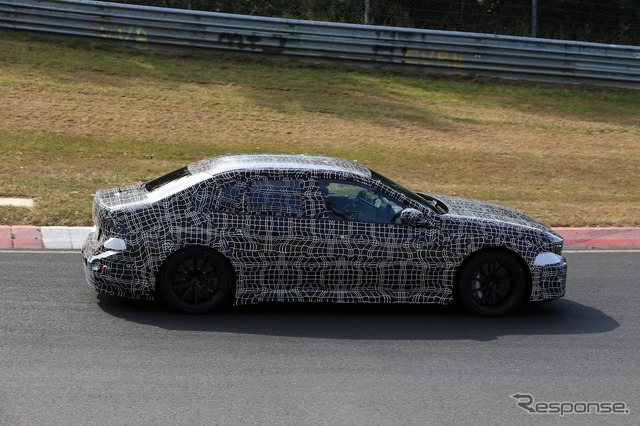 BMW M3 EV版のプロトタイプ