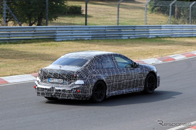 BMW M3 EV版のプロトタイプ