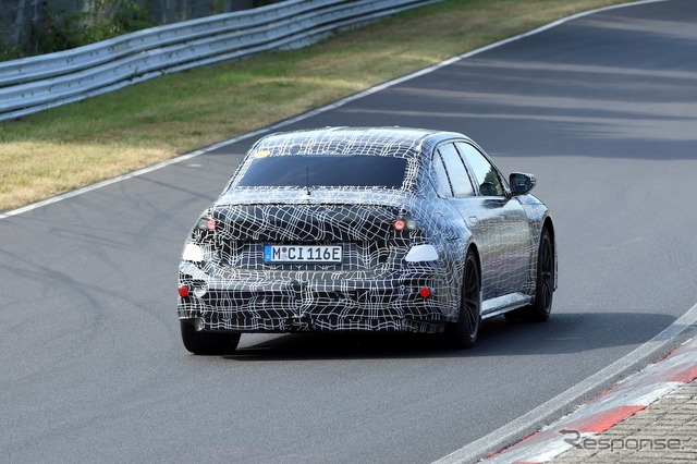 BMW M3 EV版のプロトタイプ