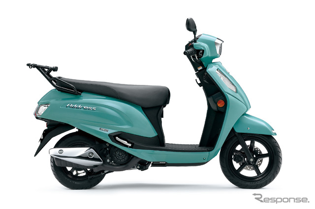 スズキの新型スクーター『アドレス125』(ソリッドアイスグリーン)