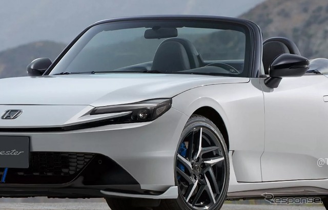 ホンダ プレリュード 新型ベースのロードスター、予想CG