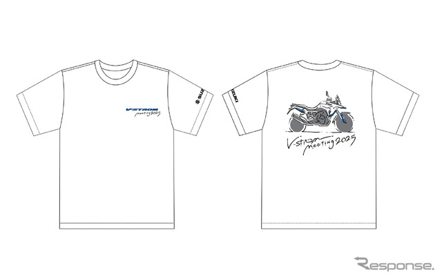 Vストロームミーティング2025 オリジナルTシャツ