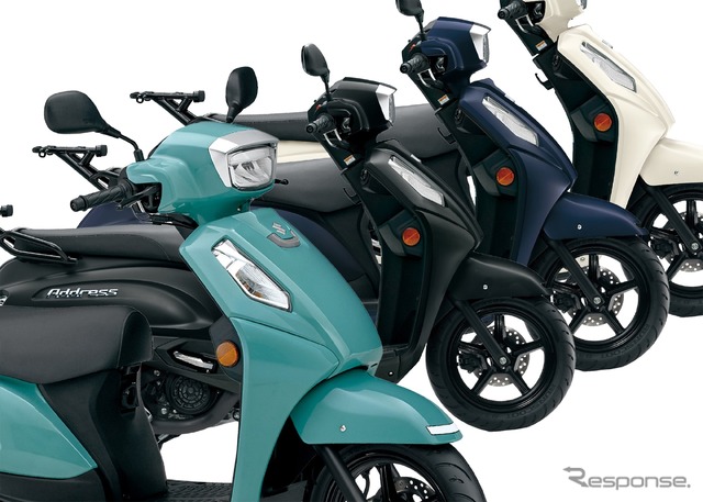 スズキの新型スクーター『アドレス125』