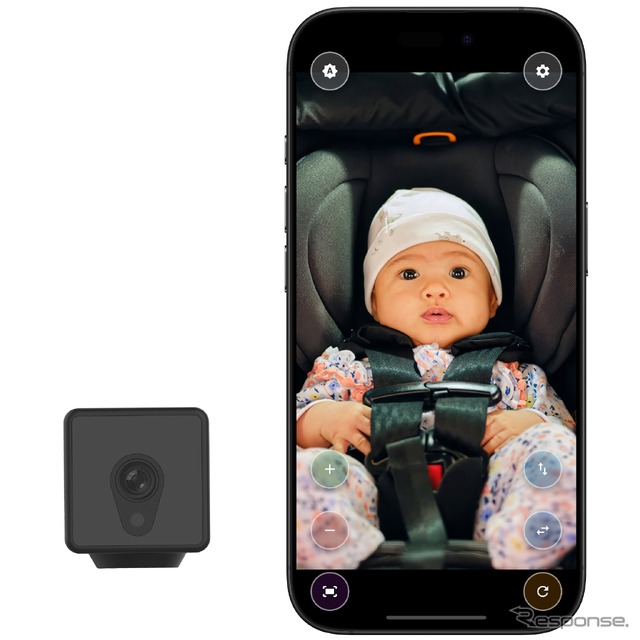 WiFiカメラ本体＋専用スマホアプリ