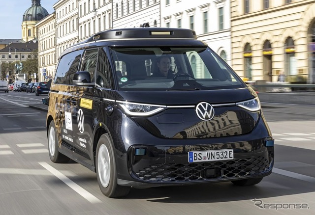 VWグループ傘下のMOIAの自動運転車『ID.Buzz AD』
