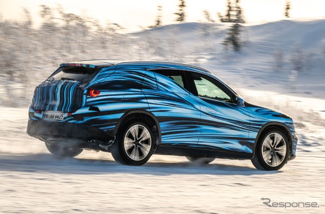 メルセデスベンツ『GLC』新型のプロトタイプ