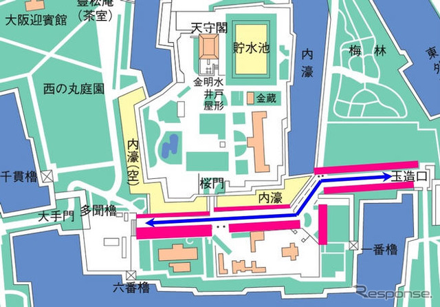 F1マシンが大阪城を駆け抜ける! 9月19日