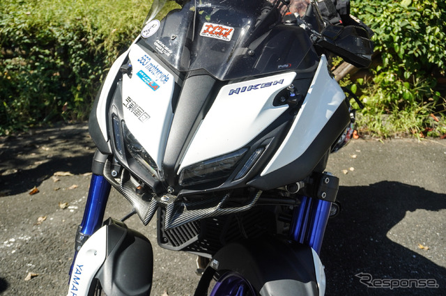 ナイケンミーティングを主催するオーナーの「白いナイケン」(My Yamaha Motor cafe)