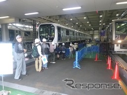 前回車両基地公開イベントの様子