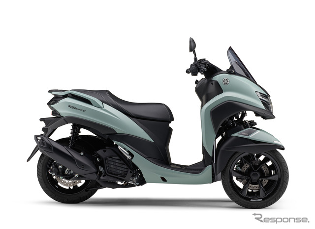 ヤマハ トリシティ125 ABS（マットライトグリーニッシュグレーメタリック1）