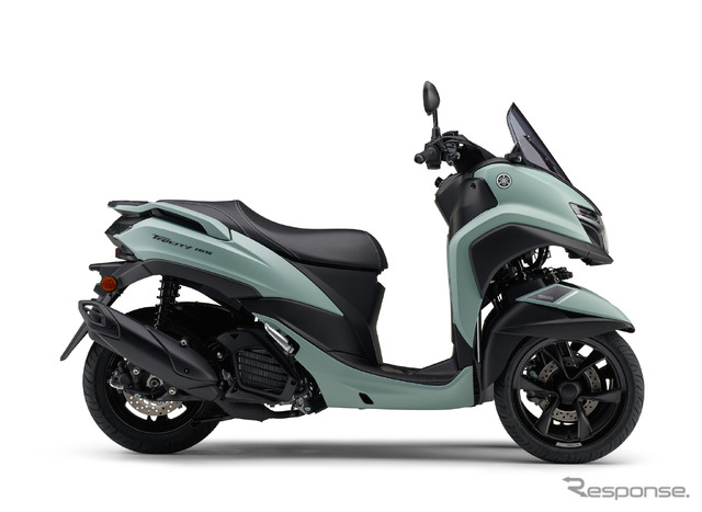 ヤマハ トリシティ155 ABS（マットライトグリーニッシュグレーメタリック1）