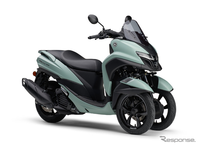 ヤマハ トリシティ155 ABS（マットライトグリーニッシュグレーメタリック1）
