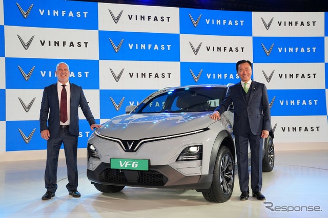 ビンファストがインド市場でプレミアム電動SUV『VF6』と『VF7』を発売