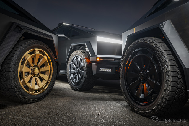 テスラ『サイバートラック』専用ホイール「UP Forged CYBRNOVA」