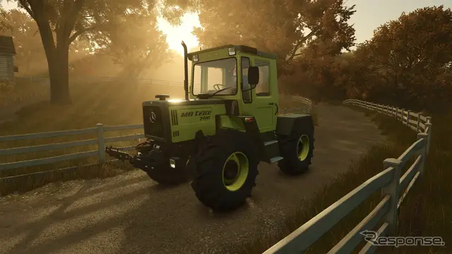 『ファーミングシミュレーター 25』コンテンツ拡張パック「Mercedes-Benz Trucks Pack」