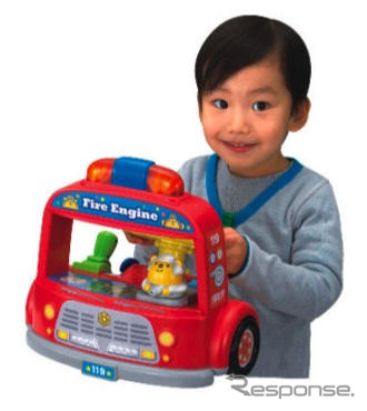 運転ごっこで知育！ 知育探検シリーズに新商品…コンビ