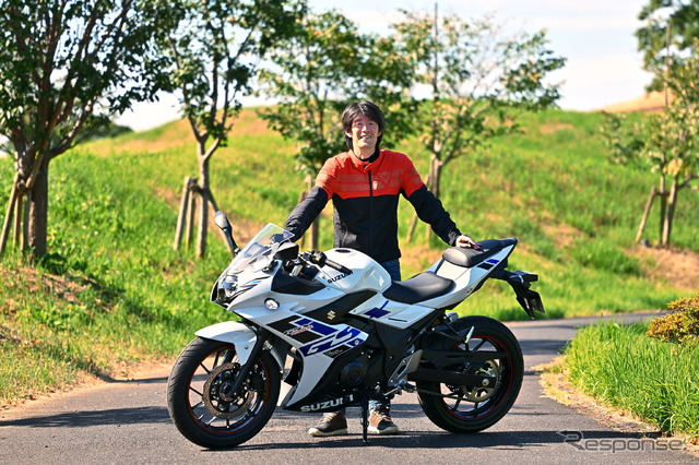 スズキ GSX250Rと伊丹孝裕氏
