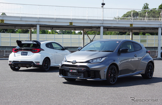 トヨタ GRヤリス 25式と「エアロパフォーマンスパッケージ」
