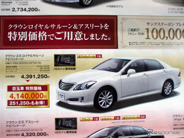 【週末の値引き情報】補助金間に合う プリウス など…セダン&スポーツ