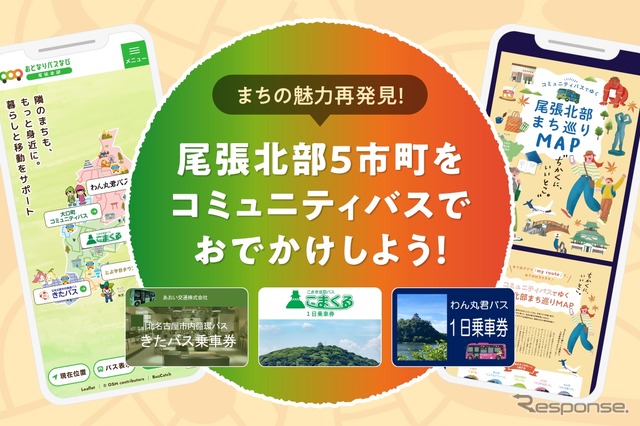 「my route」を活用した、愛知県の「新モビリティサービス推進事業（MaaS実証事業）」