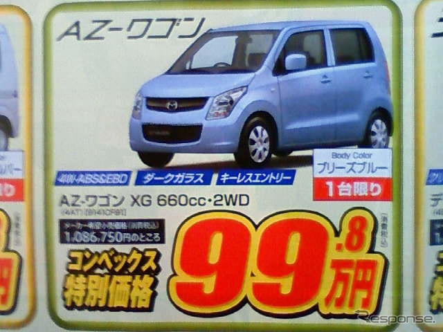 【週末の値引き情報】減税対象拡大中! 軽自動車をこの価格で