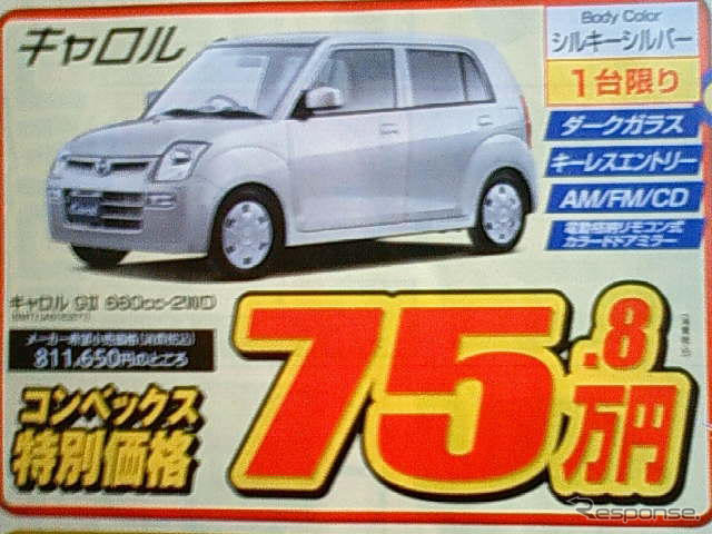【週末の値引き情報】減税対象拡大中! 軽自動車をこの価格で