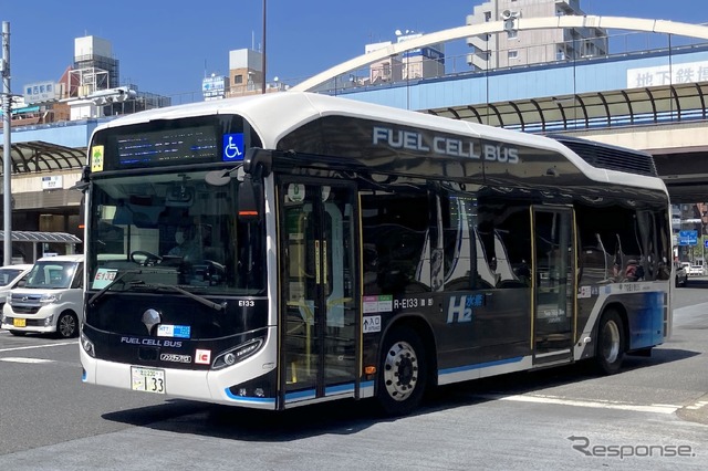 都バス（燃料電池バス、資料画像）