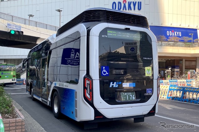 都バス（燃料電池バス、資料画像）
